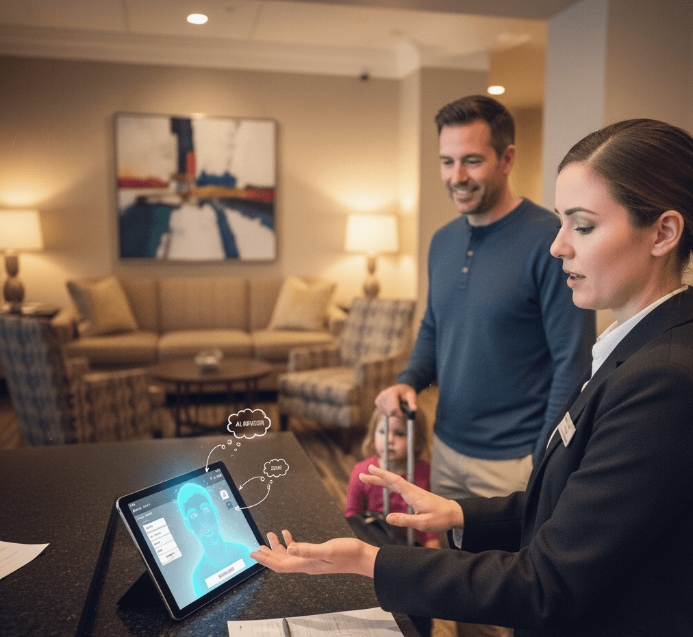 AI Mentors are solving the hotel industry knowledge gap - Travel industry training article featuring AI-powered eLearning insights and best practices